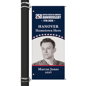 54" x 24" custom avenue banner