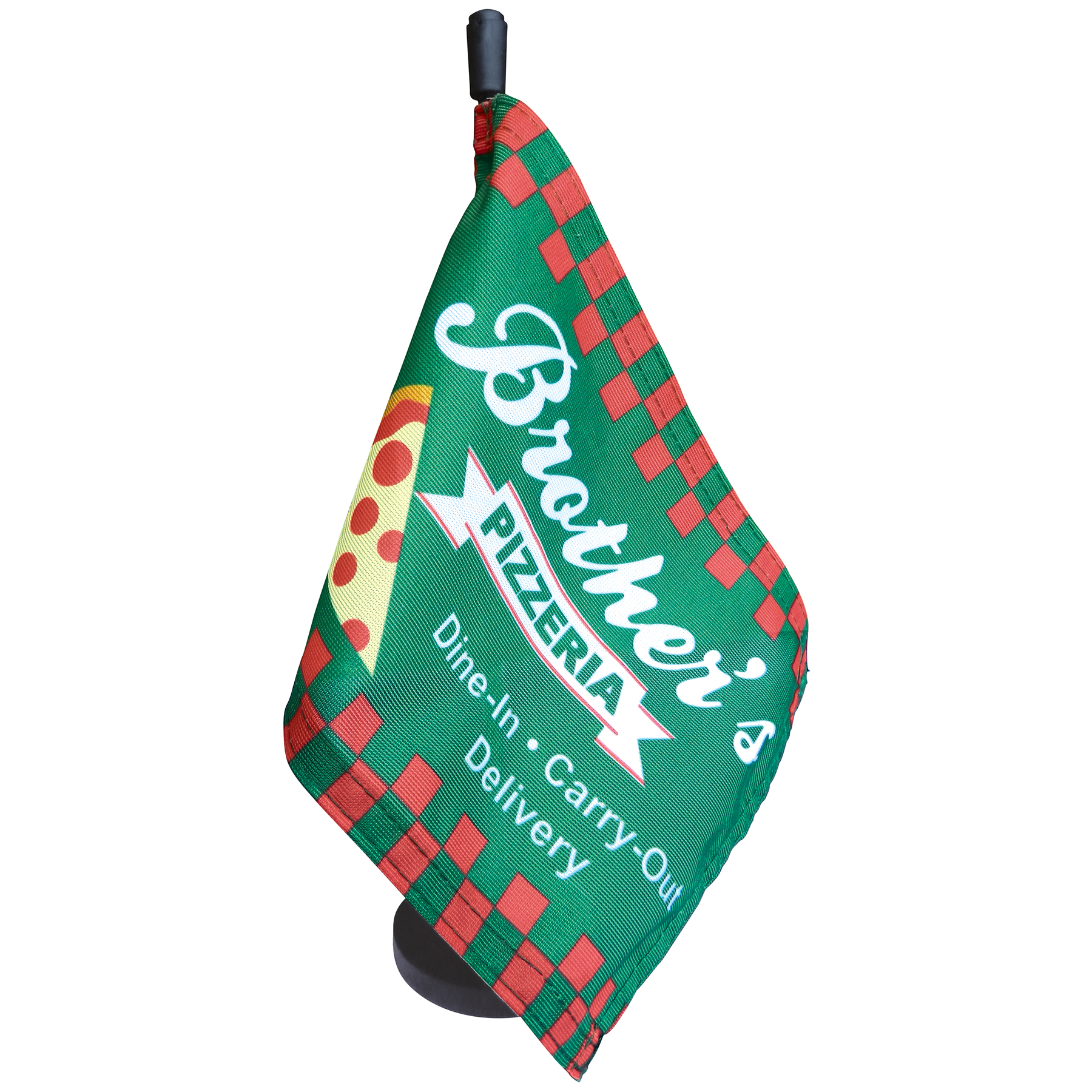 Custom Magnetic Car Flags - Double Sided