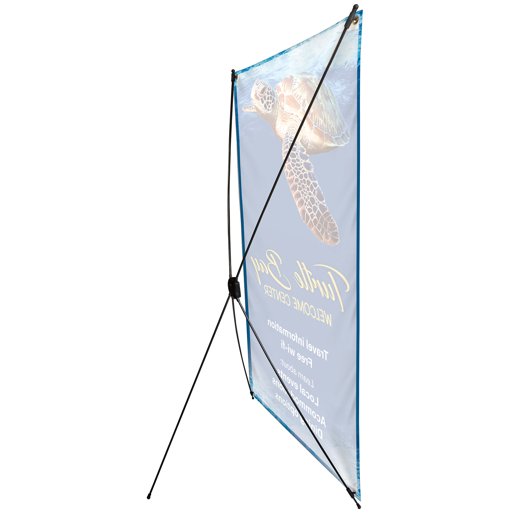 60" X 31" Economy X-Banner Kit