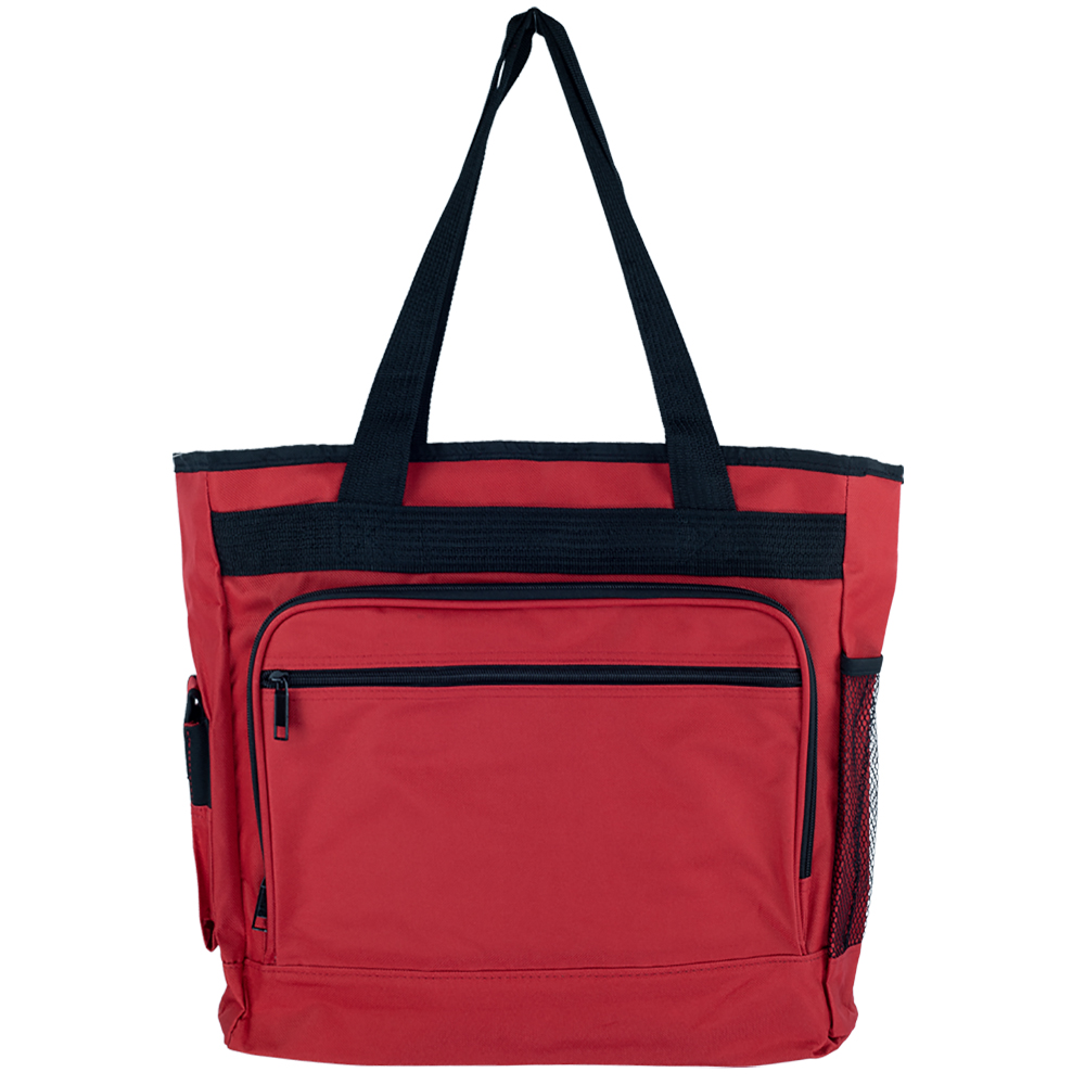 Zippered Tote Bag w/ Briefcase