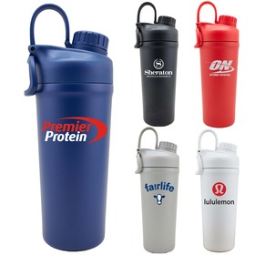 titan 26oz stainless steel shaker bottle