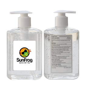8 oz 75% ethyl alcohol hand sanitizer
