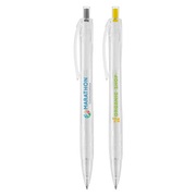 Aqua Clear - Recycled PET Plastic Pen
