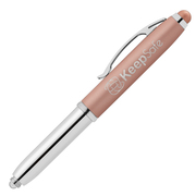 Brando Softy Metallic Light-Up Stylus Pen