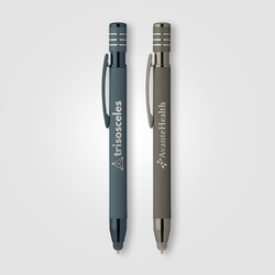 Marin Softy Monochrome Micro Knurl Kugelschreiber - m/Stylus