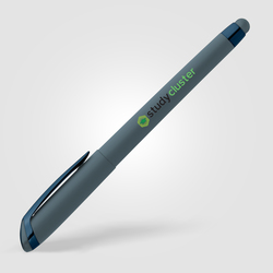 Marin Softy Monochrome Micro Knurl Pen w/Stylus