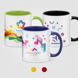 SimpliColour - Tazza in ceramica da 355 ml con ColourPop