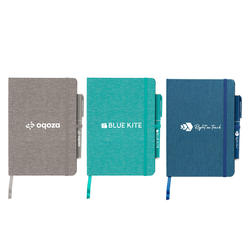 Miller 210 x 140 mm RPET Notizbuch & Islander Bio Gelschreiber - Geschenkset (vorübergehend nicht verfügbar)