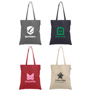 Geo - Recycled 140g Cotton Canvas Tote Bag