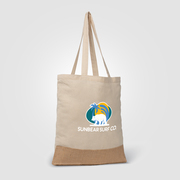 Rio™ 5 oz. Recycled Cotton and Jute Tote Bag