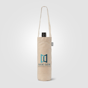 Recycled 6 oz. Cotton Wine Bag