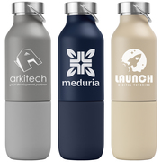 Freya Duo – 2-in-1 590 ml Double-Wall Recycled Stainless Steel Bottle with 325 ml Tumbler