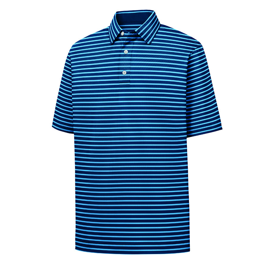 Footjoy Performance Lisle 2-Color Stripe Shirt