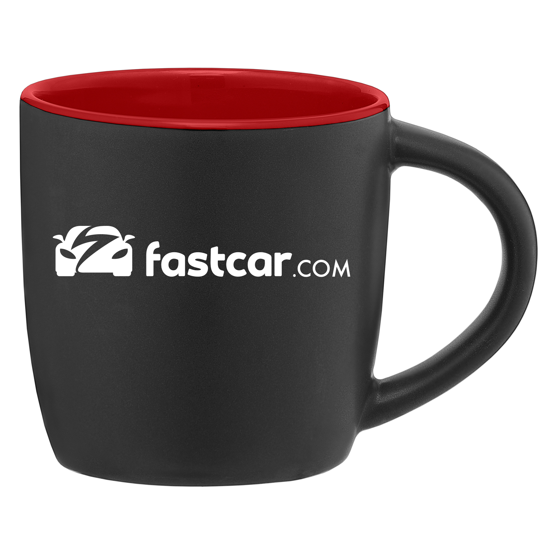 Zanzibar - 12 oz. Matte Black Ceramic Mug with ColorPop