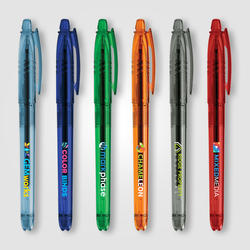 Aqua Gel - Recycled PET Plastic Pen - ColorJet