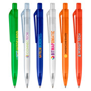 Aqua Click - Eco Recycled PET Plastic Pen - ColorJet
