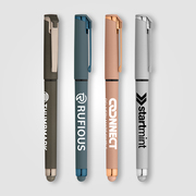 Islander Softy Monochrome Metallic Stylus Gel Pen