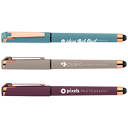 Islander Softy Rose Gold Designer Gel Pen w/ Stylus