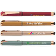 Islander Softy Rose Gold Metallic Designer Gel Pen w/ Stylus - ColorJet