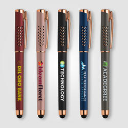 Hollywood Rose Gold Gel Pen w/Stylus - ColorJet