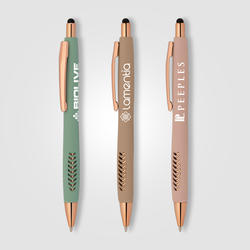 Avalon Softy Rose Gold Designer Pen w/ Stylus