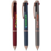 Trio Rose Gold Multi-Ink Pen - ColorJet