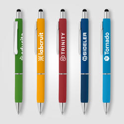 Serena Retractable Gel Stylus Pen