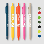 Bloom Recycled Plastic Retractable Soft Touch Pen