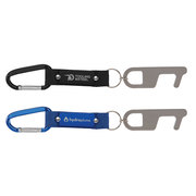 Strap Happy Carabiner Keychain w/ SafeTouch Tool