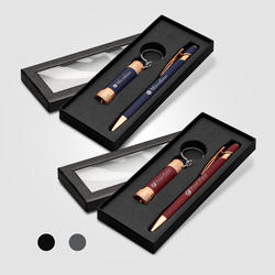 Ellipse & Chroma Softy Rose Gold Classic Window Gift Set - Laser