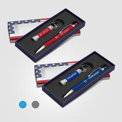 Phoenix & Chroma Softy American Flag Window Gift Set - Laser