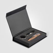 Essex Stainless Steel & FSC Wood Wine Accessory Gift Set - 3 Pcs