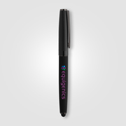 Metropolis™ Recycled Aluminium Stylus Gel Pen  - ColorJet