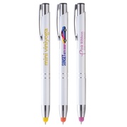 Tres-Chic Brights Metal Pen w/ Stylus - ColorJet