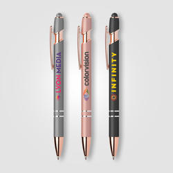 Ellipse Softy Rose Gold Metallic w/ Stylus - ColorJet