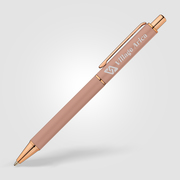 Duet Softy Rose Gold Pen - Laser