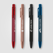 Monochrome Micro Knurl Stylus Pen