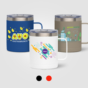 Glamping - 14 oz. Double-Wall Stainless Mug - ColorJet