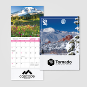 2026 Scenic Mini Wall Calendar