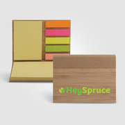 Bamboo Sticky Notepad - ColorJet