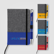 Twain Brights Notebook & Tres-Chic Pen Gift Set - ColorJet