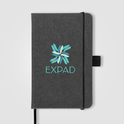 Carson 3.5" x 5.5" Recycled PU Leather Notebook - ColorJet