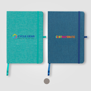 Melville 5.8" x 8.3" RPET Notebook - ColorJet