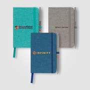 Melville 3.5" x 5.5" RPET Notebook & Zen Pen Gift Set	 - ColorJet