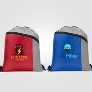 Geneva Drawstring Backpack - 210D Polyester - ColorJet