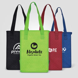 Cross Country - Non-Woven Insulated Lunch Tote Bag