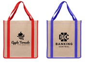 Vancouver - Kraft + Non-Woven Tote Bag with RPET