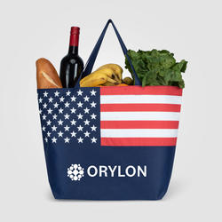 American Flag Non-Woven Tote Bag