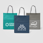 Rome RPET - Recycled Non-Woven Tote with 210D RPET Pocket
