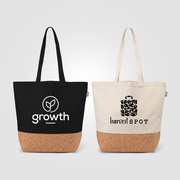 Alentejo - Recycled Cotton Tote Bag with Cork Bottom